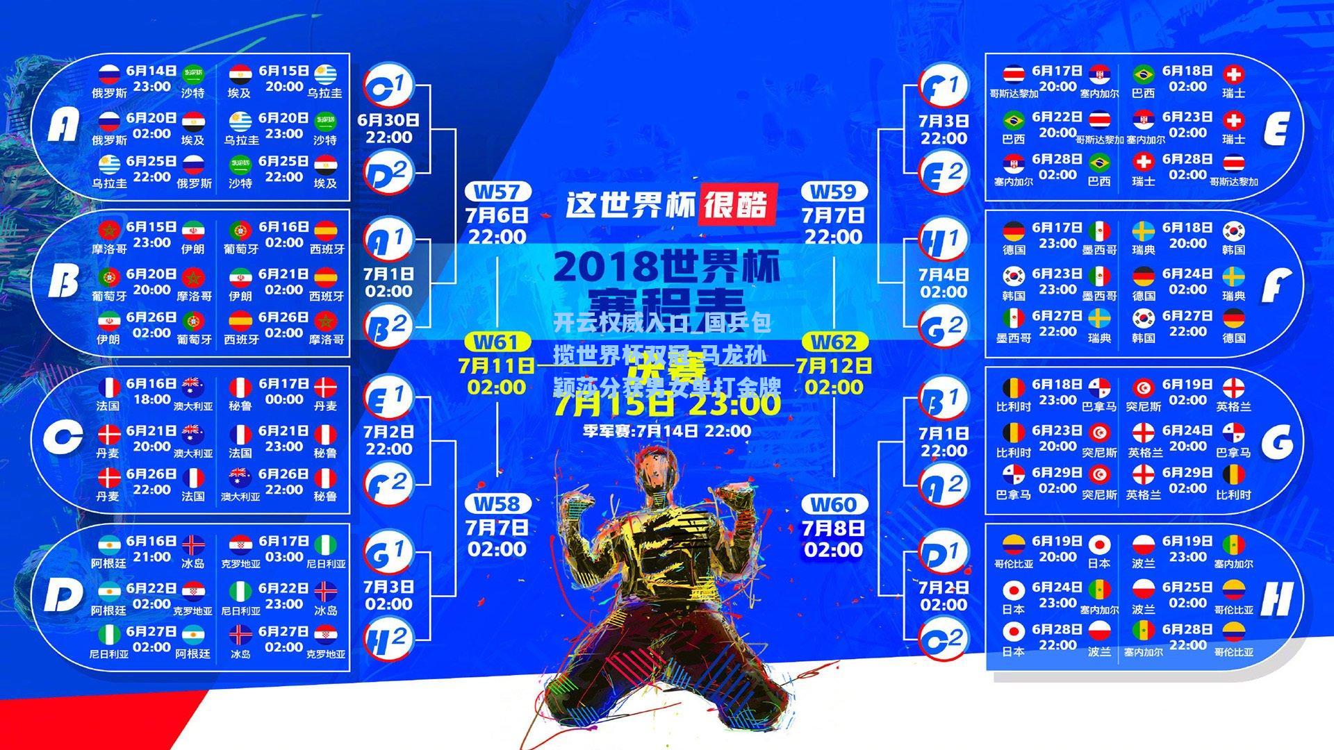 开云权威入口_国乒包揽世界杯双冠 马龙孙颖莎分获男女单打金牌